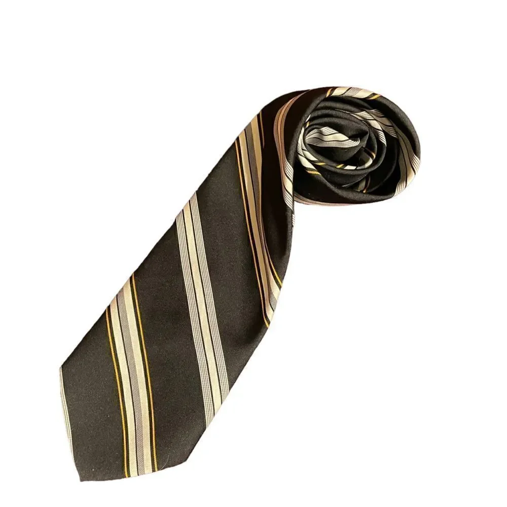 Vintage 1970s Beau Brummell Polyester Ties